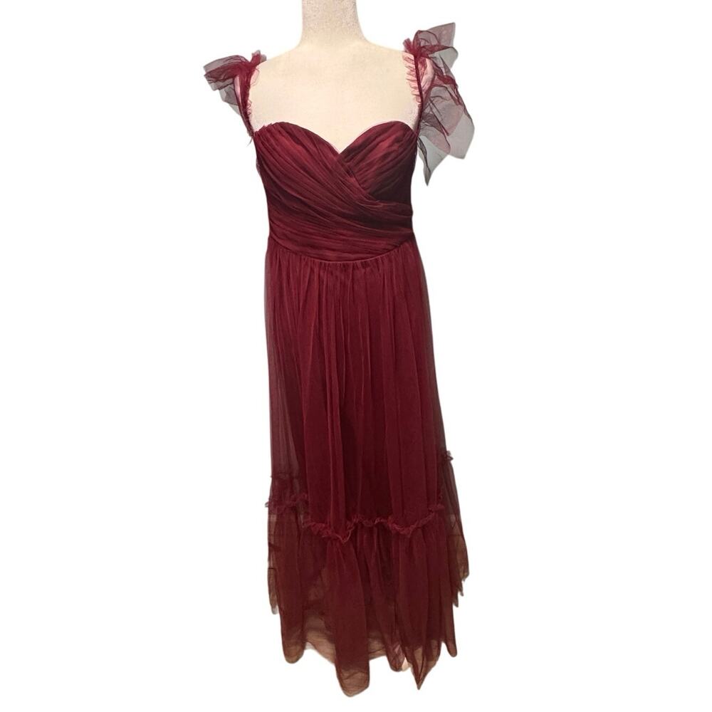 Ever-Pretty 2XL Dress Sweetheart Off-Shoulder Tulle Maxi Formal Gala Party